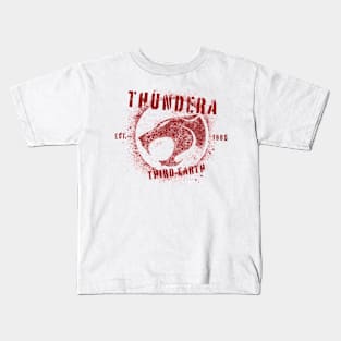 Third Earth - 1985 Thunder Crest | Spray Painted Kids T-Shirt